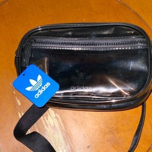 Adidas Fanny Pack black transparent